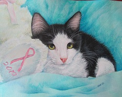 e-packet Breast Cancer Kitty